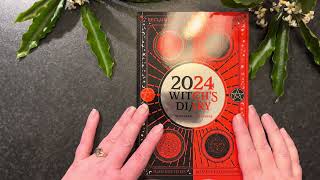 2024 Witches diary Flavia Kate Peters and Barbara Meiklejohn Free flip through flipthrough [upl. by Verbenia261]