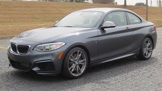 2014 BMW M235i Coupe Start Up Exhaust and In Depth Review [upl. by Arimahs]