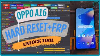 oppo a16 cph2269 cph2273 hard reset and frp unlock tool [upl. by Robinette]