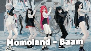 『MMD』 Momoland  Baam 【DL Links】 [upl. by Alekin]