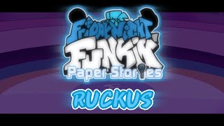 RUCKUS  FNF Paper Stories  OST [upl. by Narol]