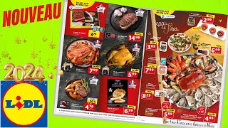 catalogue LIDL ALIMENTAIRE du 27 décembre 2023 au 2 janvier 2024 🔴 Arrivage  FRANCE [upl. by Analah414]