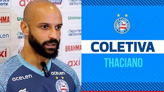 🎙️ Entrevista Coletiva  Thaciano [upl. by Ariayek]