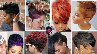 25 Best Short PIXIE HAIRCUT Hairstyles For Black Women 💕 20222023 [upl. by Catriona]