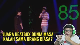 JUARA BEATBOX SE ASIA KALAH SAMA NIH ORANG   SansReaction [upl. by Orabla]