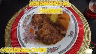 ¡Chancho al horno  La Sazón de Edith [upl. by Timofei]