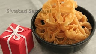 Achumurukkuஅச்சுமுறுக்குSivakasi Samayal  Recipe  135 [upl. by Rramed]