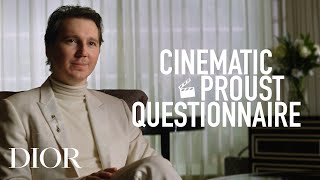 Paul Dano Takes the Cinematic Proust Questionnaire [upl. by Anaiq303]