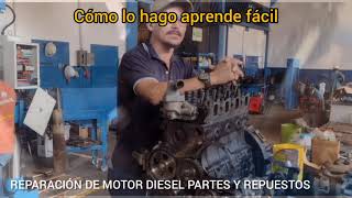 REPARACIÓN DE MOTOR DIESEL PARTES Y REPUESTOS [upl. by White]