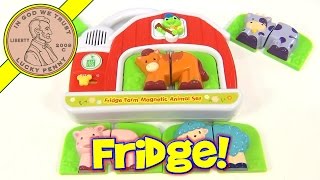 LeapFrog Fridge Farm Magnetic Animal Set Sounds Toy [upl. by Lrak]