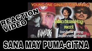 SAGUTANG YOUNG ONE AT HAMBOG UMIINIT NA  REACTION VIDEO [upl. by Killion]