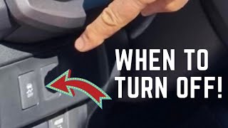 Traction Control Off Button Mechanic explains what it does and when to turn traction control off [upl. by Idnahr]