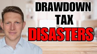 Pension Drawdown Tax Mistakes Everyone Makes Examples Given [upl. by Nyllewell83]