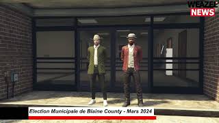 Election municipale Blaine County  270324 [upl. by Alaunnoif]