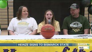 Glenburn’s DeAnna Heinze headed south to Bismarck State [upl. by Inail363]