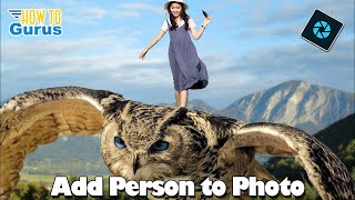 Photoshop Elements Tutorials for Beginners Add Person to Photo [upl. by Yelich56]