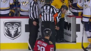 Gotta See It Wideman plows into referee after scary hit [upl. by Baron39]