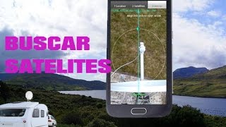 App para buscar y sintonizar satélites con Android [upl. by Saied]