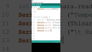 Arduino DHT 11 Temperature Sensor DHT 11 Temperature SensorDHT 11 temperature and humidity sensor [upl. by Esiole]