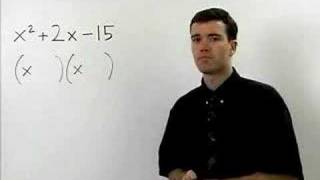 Factoring Trinomials  MathHelpcom  Algebra Help [upl. by Leibman]