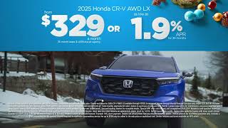 All Honda CRVs are on sale now during Happy Honda Days [upl. by Anaitsirk]