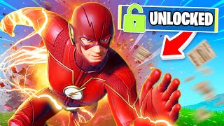 Unlocking THE FLASH in FORTNITE [upl. by Drucy]