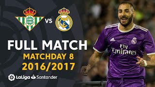 Real Betis vs Real Madrid 16 J08 20162017  FULL MATCH [upl. by Glassco]