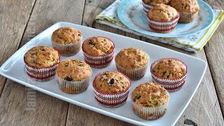 Briose aperitiv cu cascaval  Appetizer Muffins CC Eng Sub  JamilaCuisine [upl. by Rosenberger687]