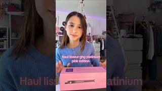 Haul lisseur ghg platinium pink édition [upl. by Blankenship349]