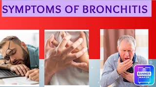 symptoms of bronchitis health medicalinformation [upl. by Alejandro]