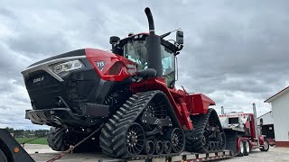 New 715 Horsepower Case IH Quadtrac Tractor Arrives At The Farm Season 5 Episode 3 [upl. by Ranitta947]