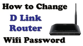 How to Change D Link Router Wifi Password [upl. by Alberta]