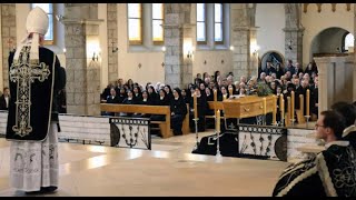 SERMON DE MONSEÑOR BERNARD FELLAY EN EL FUNERAL DE MONSEÑOR HOUNDER [upl. by Rafaelof252]