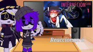 Murder drones reaccionan a internecion cube parte 1 sub latino  uzi  cyn●Kurima● uwu [upl. by Cummine683]