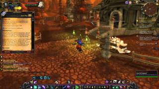 Warcraft  Deathwing incinerates Lewis and Simon also Cataclysm Eastern Plaguelands Quests Part 3 [upl. by Vladimir563]