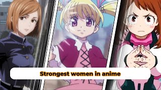 Strongest Women in Anime  Ranking the Most Powerful Female Characters [upl. by Reube917]