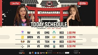 UniPin Ladies Series PH  Regular Season Week 2 Day 4 [upl. by Amorete266]