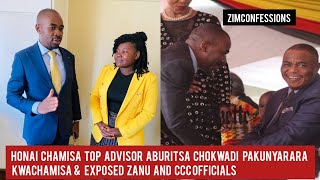 Honai Chamisa Top Advisor Aburitsa Chokwadi Pakunyarara KwaChamisa amp Exposed Zanu And CCC Officials [upl. by Anir]