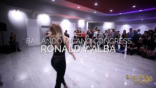 Ronald y Alba  Bailando Milano Congress 2017 [upl. by Ledarf]