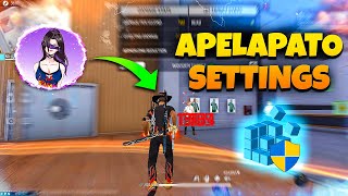 ApelapatoGo Apelapato Revealed His BEST Settings 🔥 [upl. by Daus44]