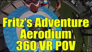 POV Fritzs Adventure Aerodium in Branson MO VR 360 Video [upl. by Ysor383]