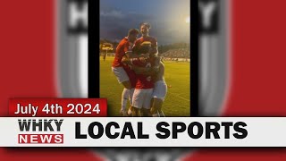 HICKORY FC TO PLAY FOR CHANCE OF HOME PLAYOFF GAME  WHKY News  Local sports for Thursday 7424 [upl. by Link558]