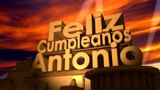 feliz cumpleaños Antonio [upl. by Ayatal]