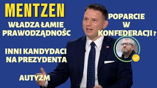 Mentzen wywiad Rozliczenie PIS Łamanie praworządności Autyzm Zgodność w Konfederacji wywiad [upl. by Barra]