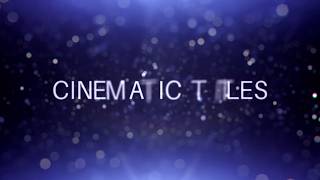 Cinematic Titles Intro Template for After Effects  Free Download [upl. by Poulter529]