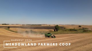 Meadowland Farmers Coop  Harvest 2024 [upl. by Anyek]