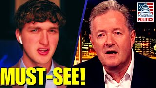 Progressive TURNS Piers Morgan AGAINST MAGA in STUNNING Debate [upl. by Whitman]