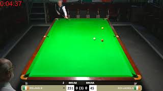 HIBSF 2024 Billiards Session 2 Ireland B vs Ireland Ladies A [upl. by Lacombe]