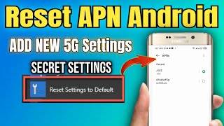 what is APN in Mobile network  increase data Speed  5g APN settings 2023 [upl. by Jeritah]