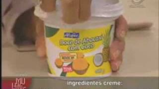 Receita de torta de abacaxi feita com produtos Alispec [upl. by Eimile]